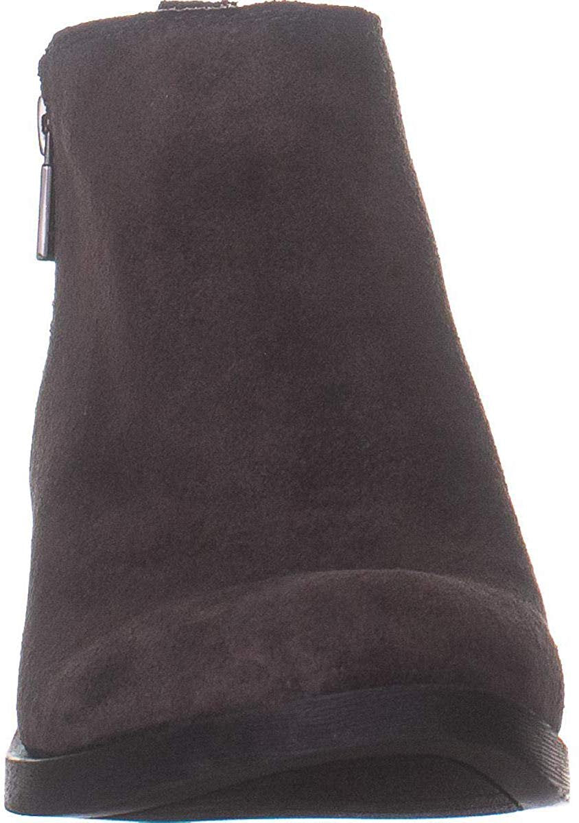 Kenneth Cole New York Women's Leather Ankle Bootie Boots Asphalt