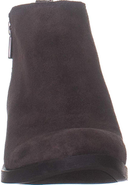 Kenneth Cole New York Women's Leather Ankle Bootie Boots Asphalt