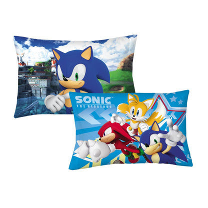 Sonic the Hedgehog 2 Piece Reversible Twin/full Comforter & Pillowcase set