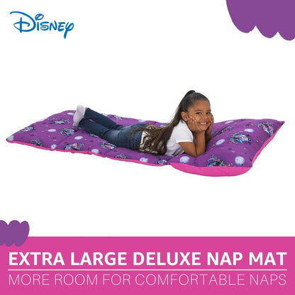 Disney Vampirina Deluxe Toddler Nap Mat, 26" X 62", Easy Fold Purple, Pink Girls