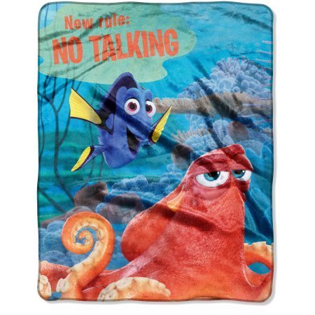 Disney Pixars Finding Dory No Talking 40 x 50 Silk Touch Throw