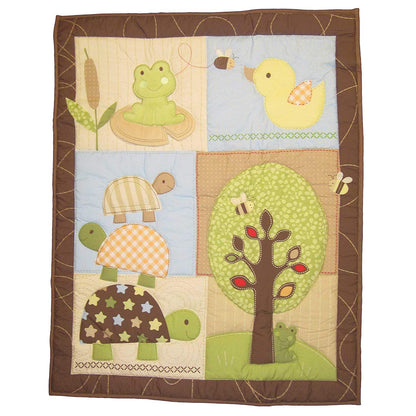 Triboro 2 Just Born 4 Pieces Crib Bedding Set Color: Busy Bee