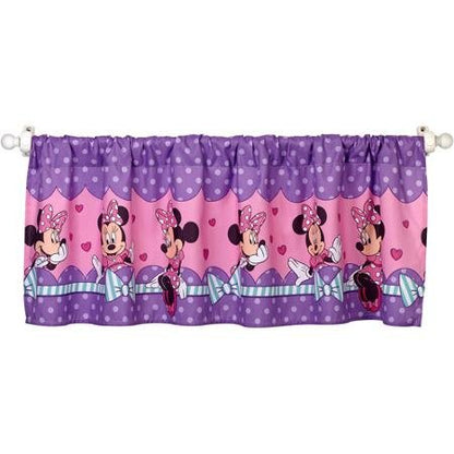 Disney Cute Minnie Mouse Valance