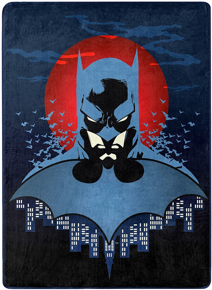 Northwest Batman Anti Hero Silk Touch Throw Blanket, 46" x, 60"