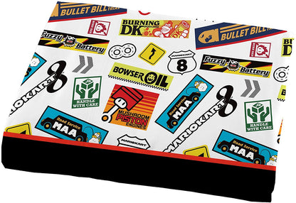 Nintendo Super Mario Road Rumble 4 Piece Full Size Sheet Set