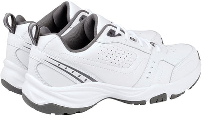 Kirkland Signature Men's Athletic Shoe, White/Grey (12)