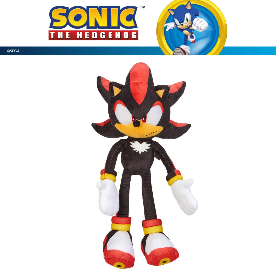 Franco Sonic Shadow The Hedgehog Anime Plush Cuddle Pillow Buddy
