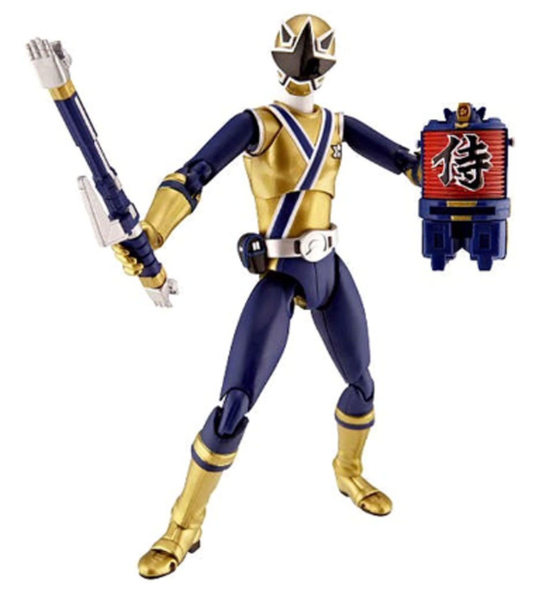 Power Rangers Samurai S.H.Figuarts Exclusive 6 Inch Action Figure Shinken Gold