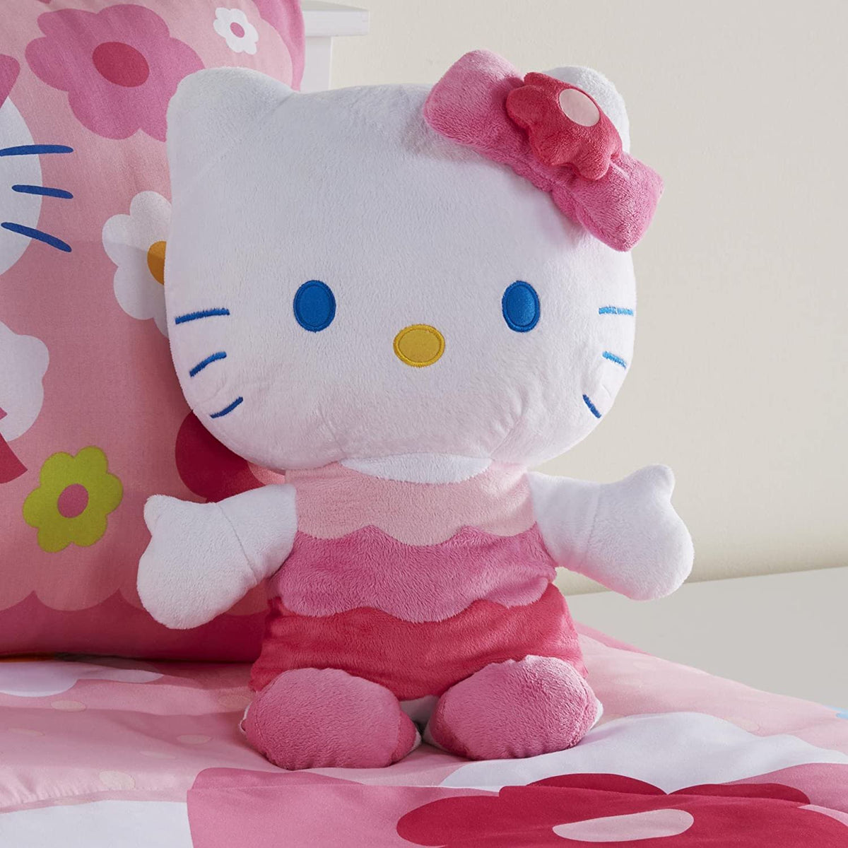 Hello Kitty "Wavy Dress" 17" Cuddle Plush Pillow
