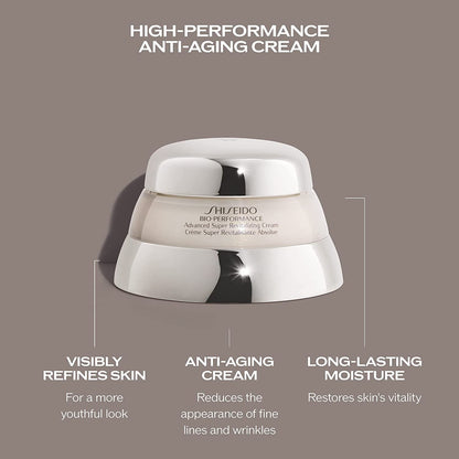 Shiseido Bio-Performance Advanced Super Revitalizing Cream - Anti-Aging Moisturizer - 2.6 Oz.