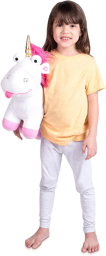 Franco Kids Bedding Soft Plush Cuddle Pillow Buddy, One Size, Fluffy Unicorn