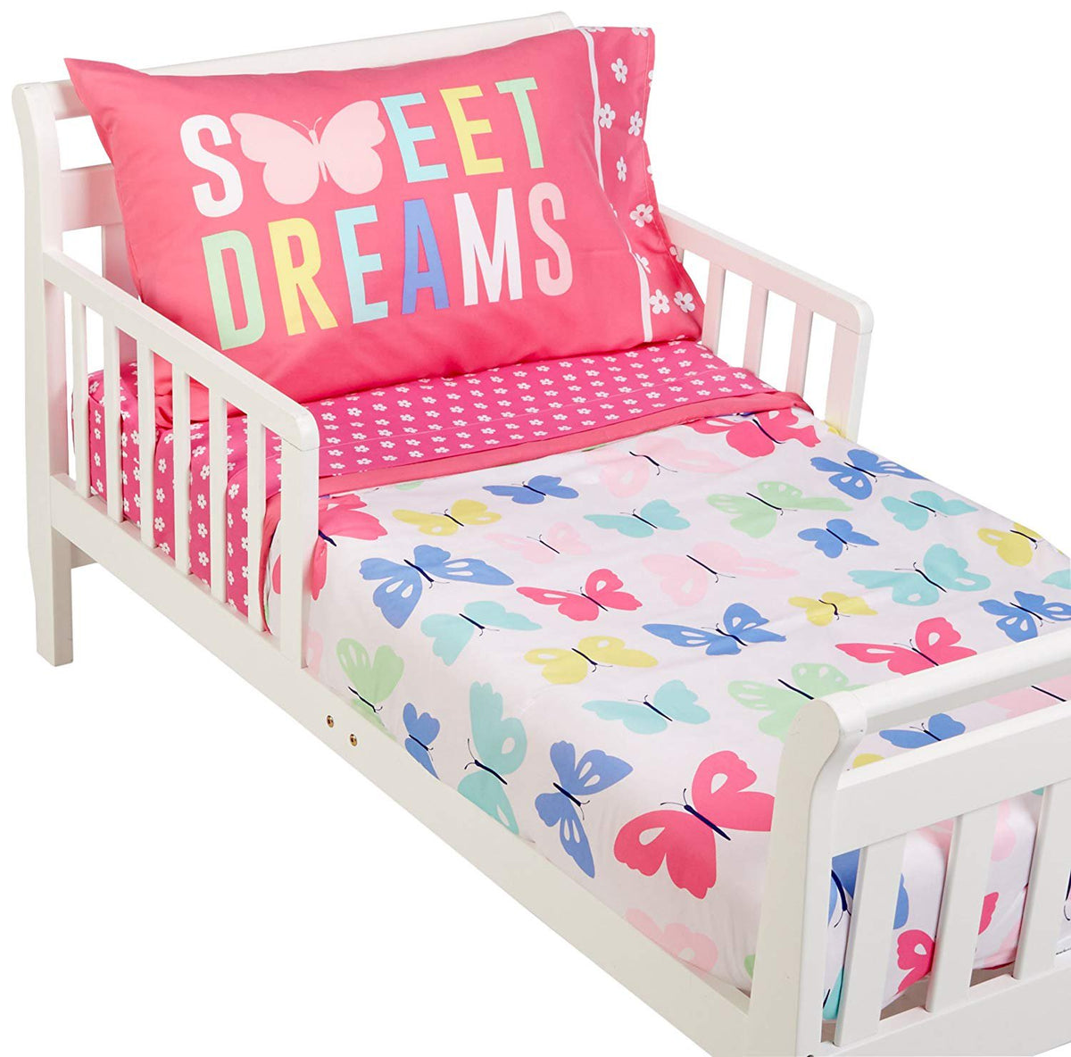 Carter's Butterflies 4-Piece Toddler Bedding Set for Girls