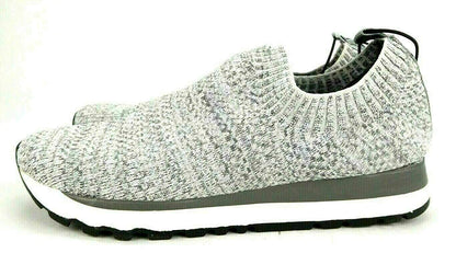 DKNY Jerri-Slip-on Women's Trainer Sneakers Knit Shoe - Size 10 Grey