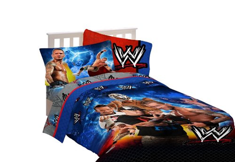 WWE Wrestling Champions Twin Sheet Set