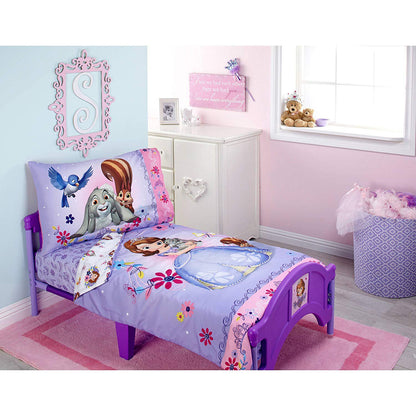 Sofia Friends are Magic 4-Piece Toddler Bedding Set