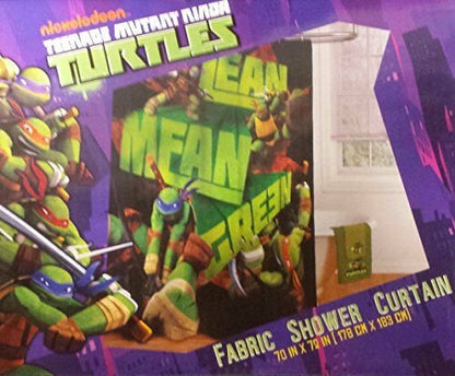 Teenage Mutant Ninja Turtles Fabric Shower Curtain