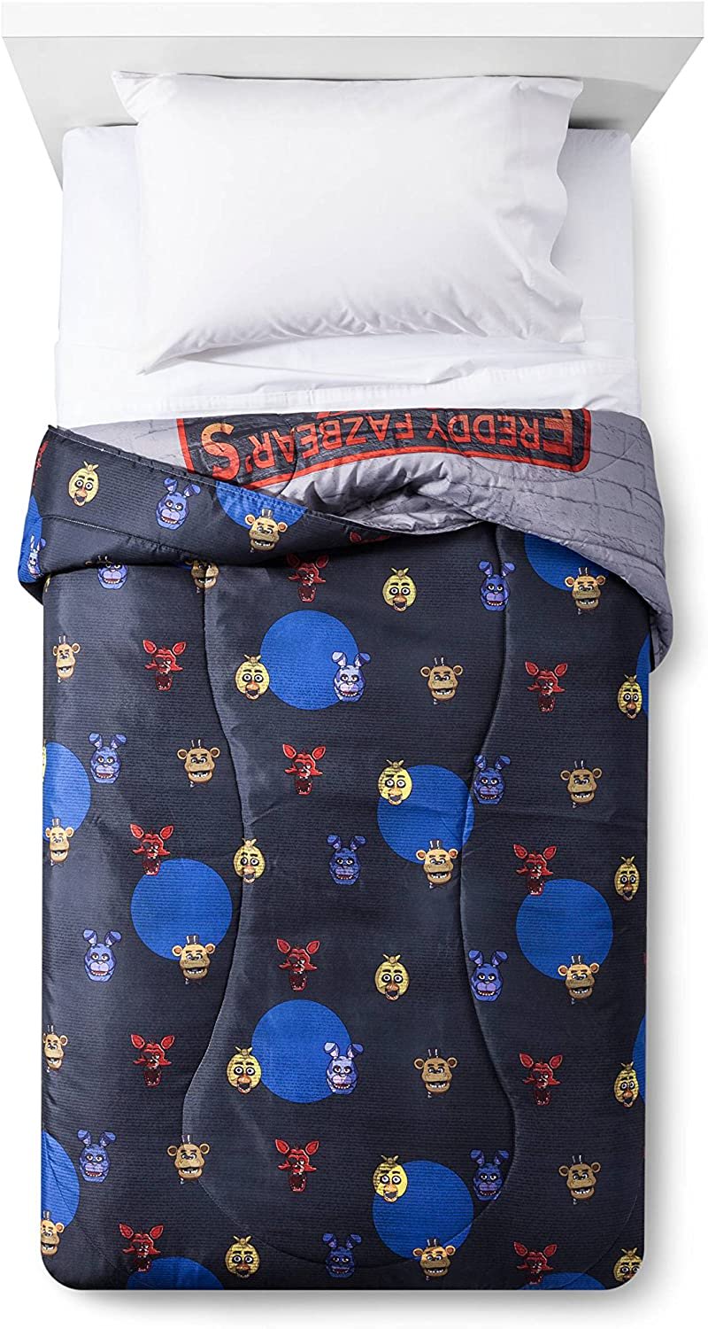 Franco Kids Five Nights at Freddy's Twin Size Comforter, 64" x 86"