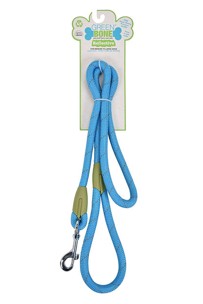 Greenbone Super Strong Reflective Dog Rope Leash 4 Feet Long For Nighttime