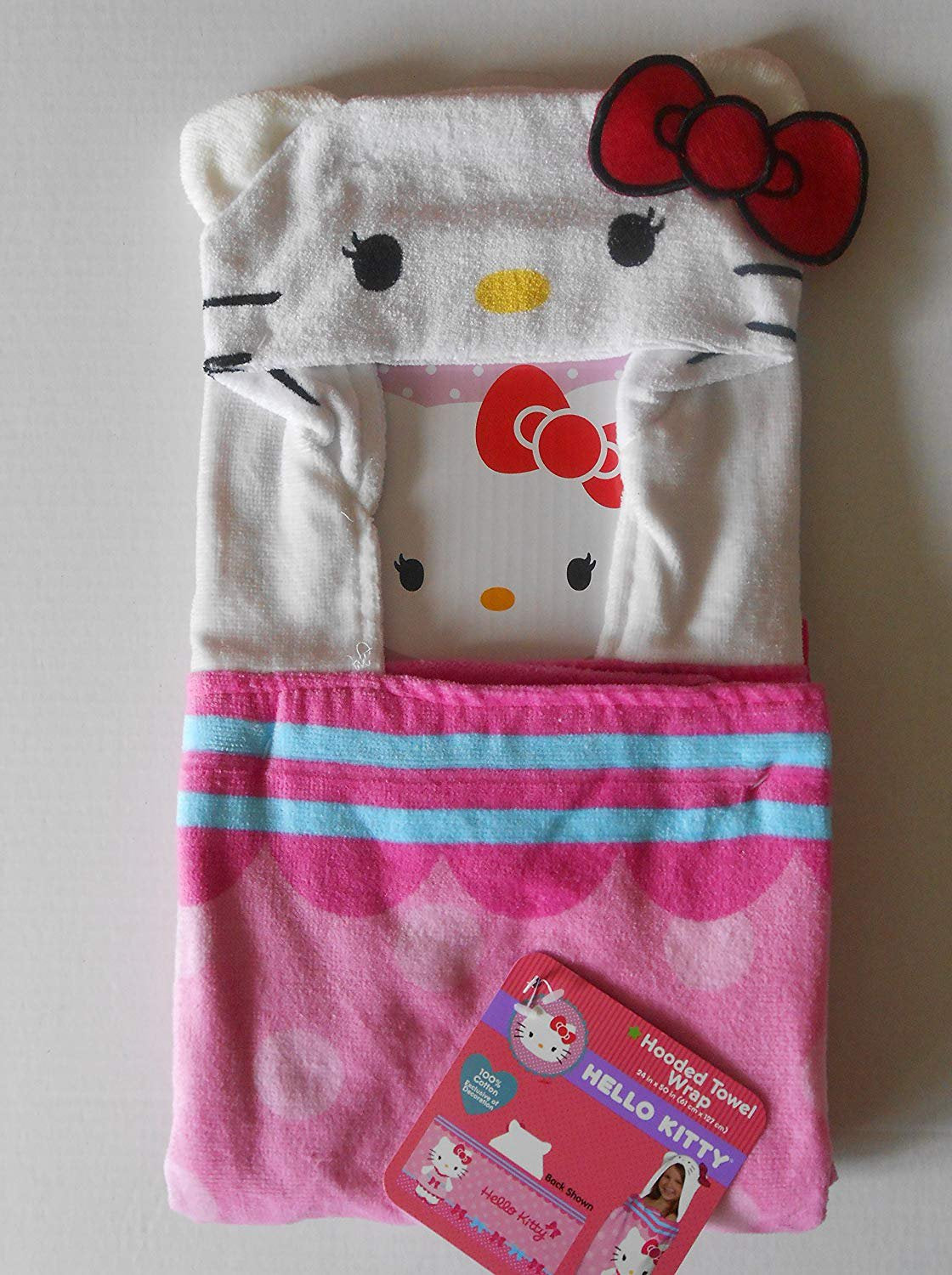 Hello Kitty Hooded Towel Wrap