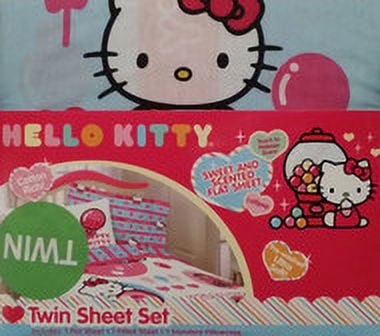 Hello Kitty Sweet & Scented Twin Sheet Set