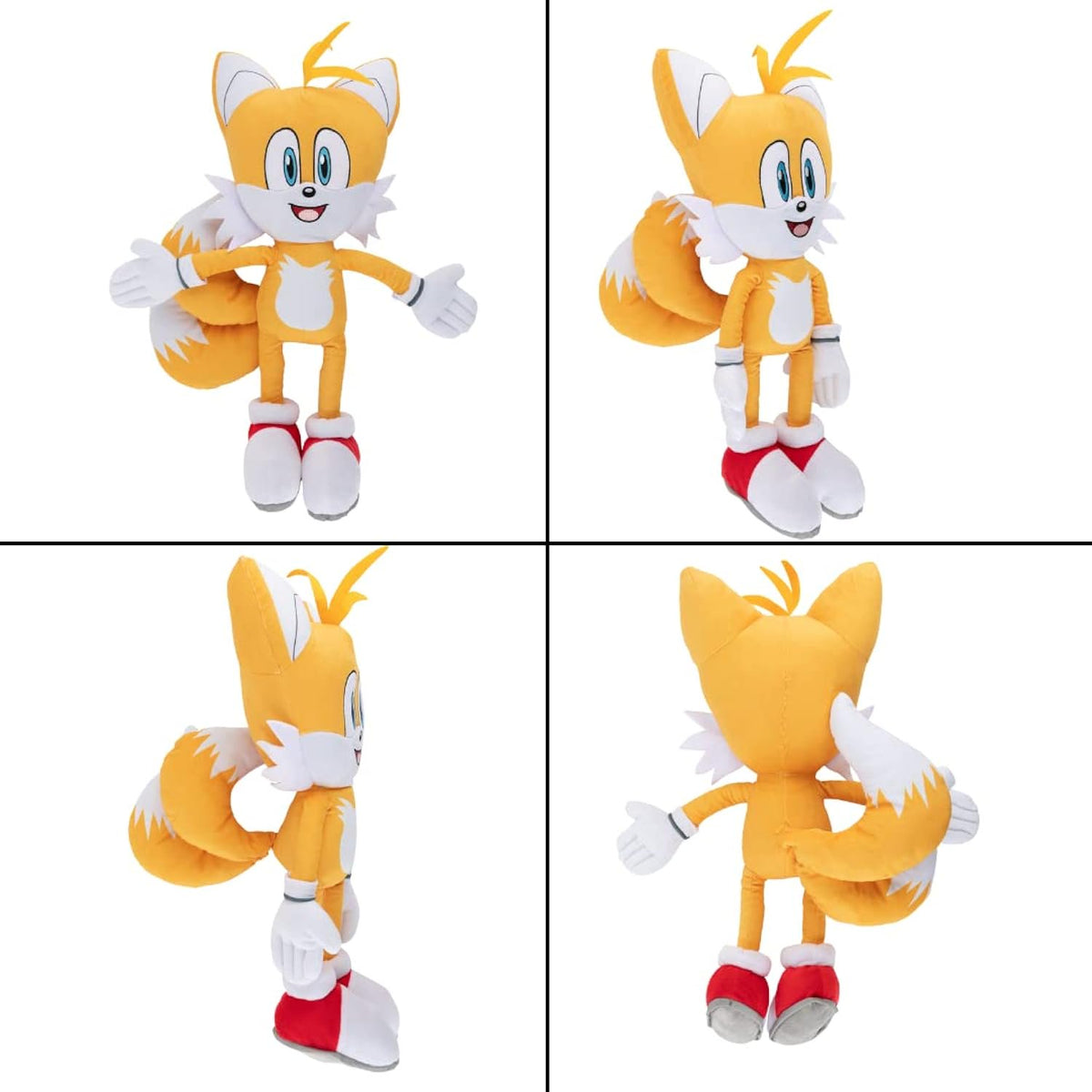 Franco Sonic The Hedgehog Tails, Anime, Super Soft Plush Kids Cuddle Pillow Buddy