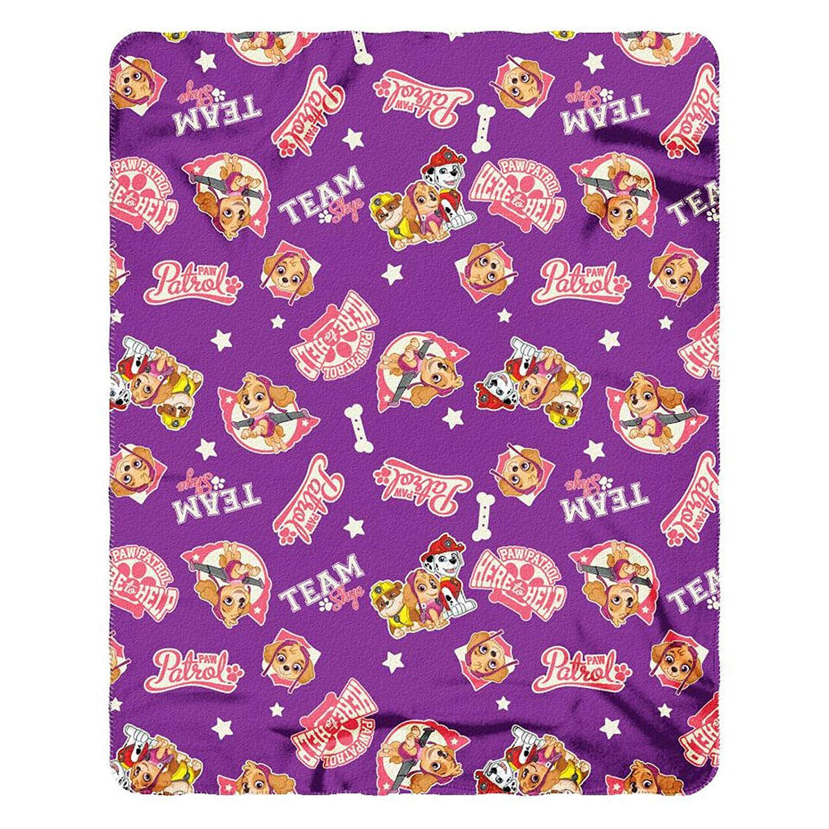 Paw Patrol Skye High Mush' Um Zip Pillow and Throw Set