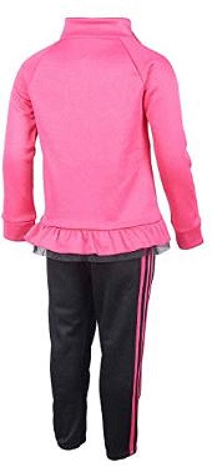 Adidas Girls' Tricot Zip Jacket and Pant Set