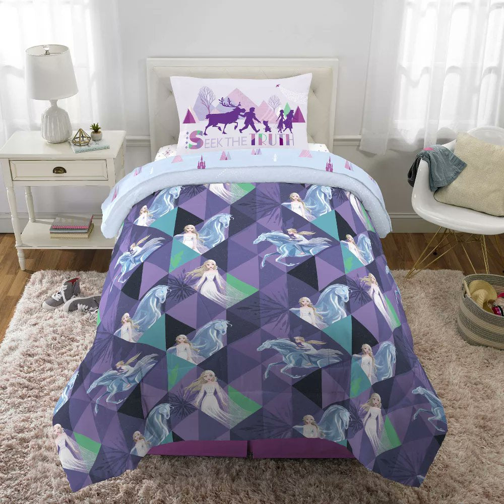 Franco Disney's Frozen 2 Reversible Twin Size Comforter