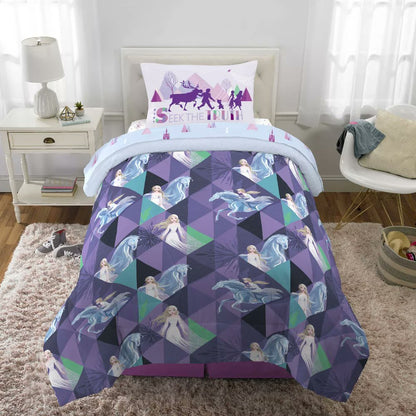 Franco Disney's Frozen 2 Reversible Twin Size Comforter