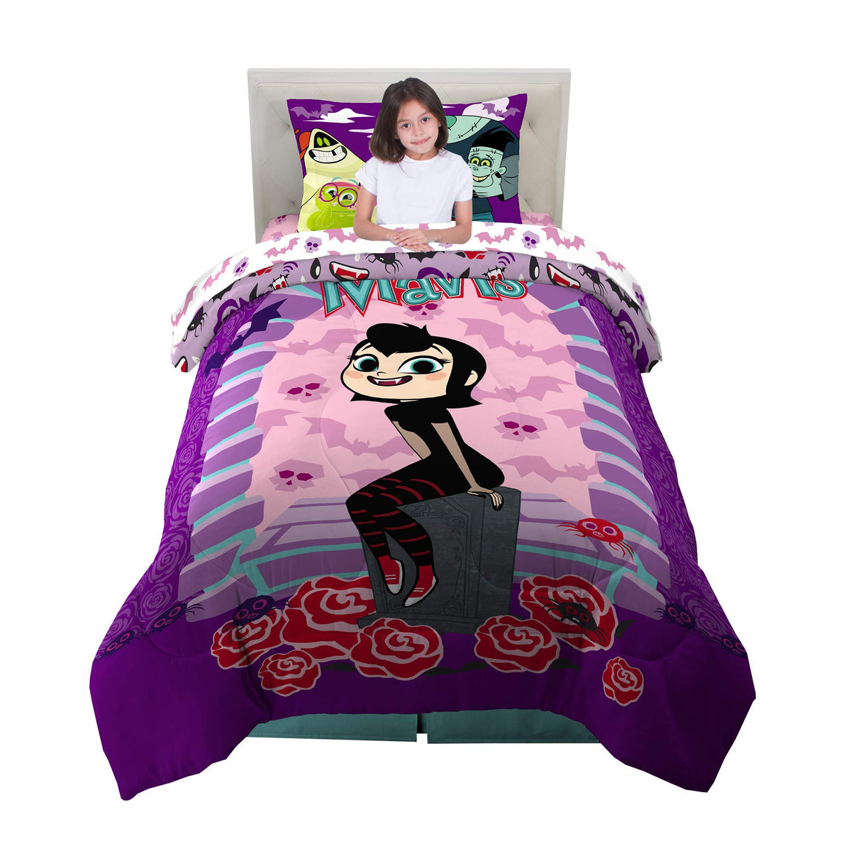 Franco Kids Bedding Hotel Transylvania Twin Comforter and Sheet Set