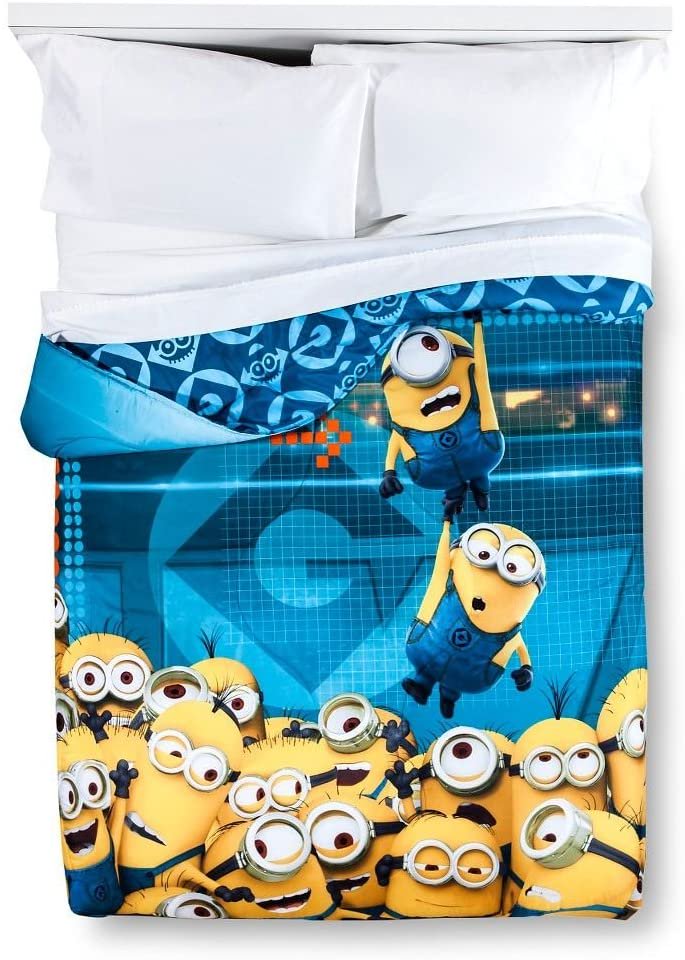 Franco Manufacturing Despicable Me Minions at Work Full Size Comforter