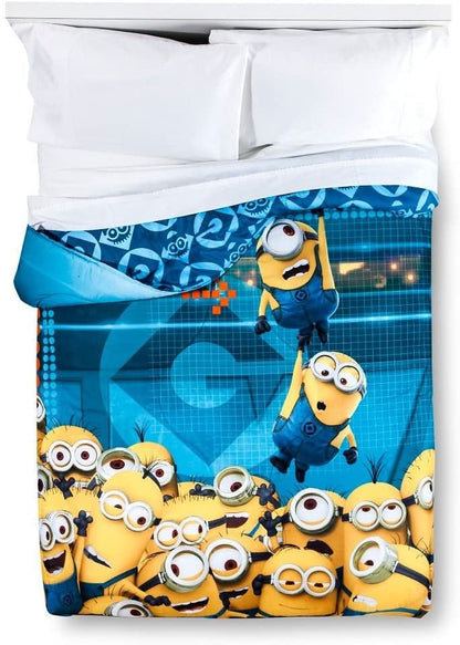 Franco Manufacturing Despicable Me Minions at Work Full Size Comforter