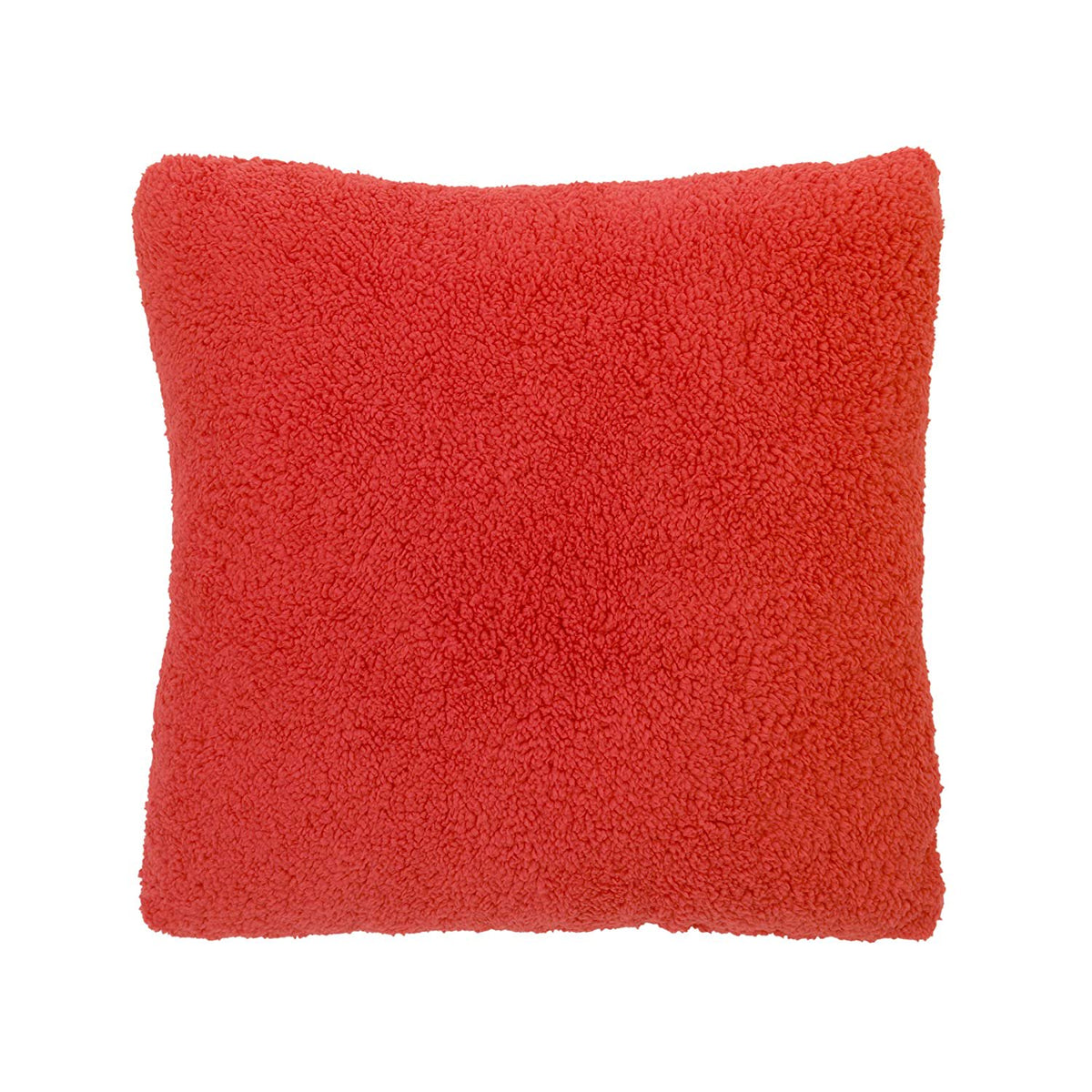 Sesame Street Elmo Red Sherpa Toddler Pillow - 15" x 15"  with Applique, Red/Orange/White/Black