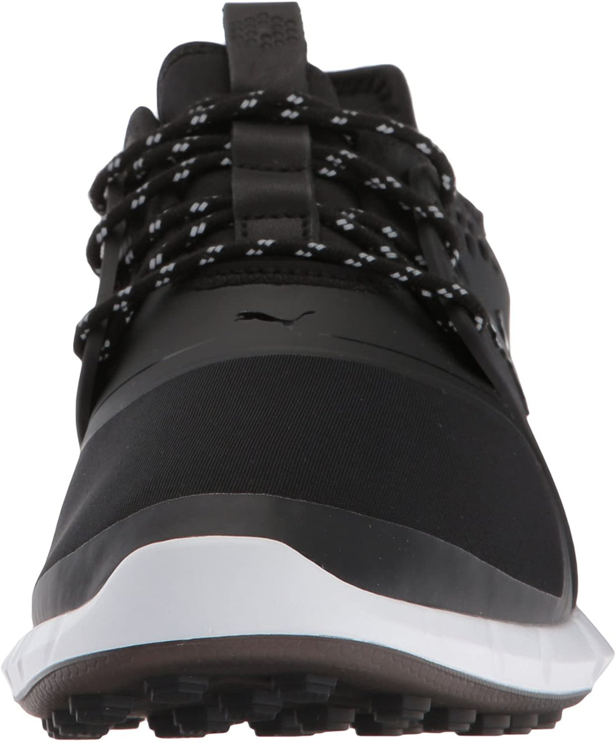 Puma Golf Men's Ignite Pwrsport Golf Shoe, Black/Silver, 8 Medium US