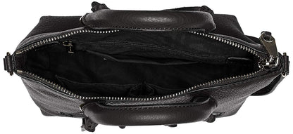 Rebecca Minkoff Micro Moto Satchel, Black