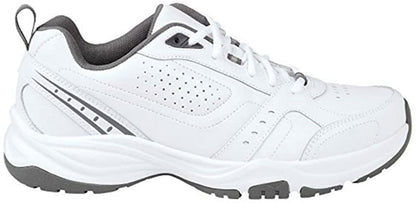 Kirkland Signature Men's Athletic Shoe, White/Grey (12)