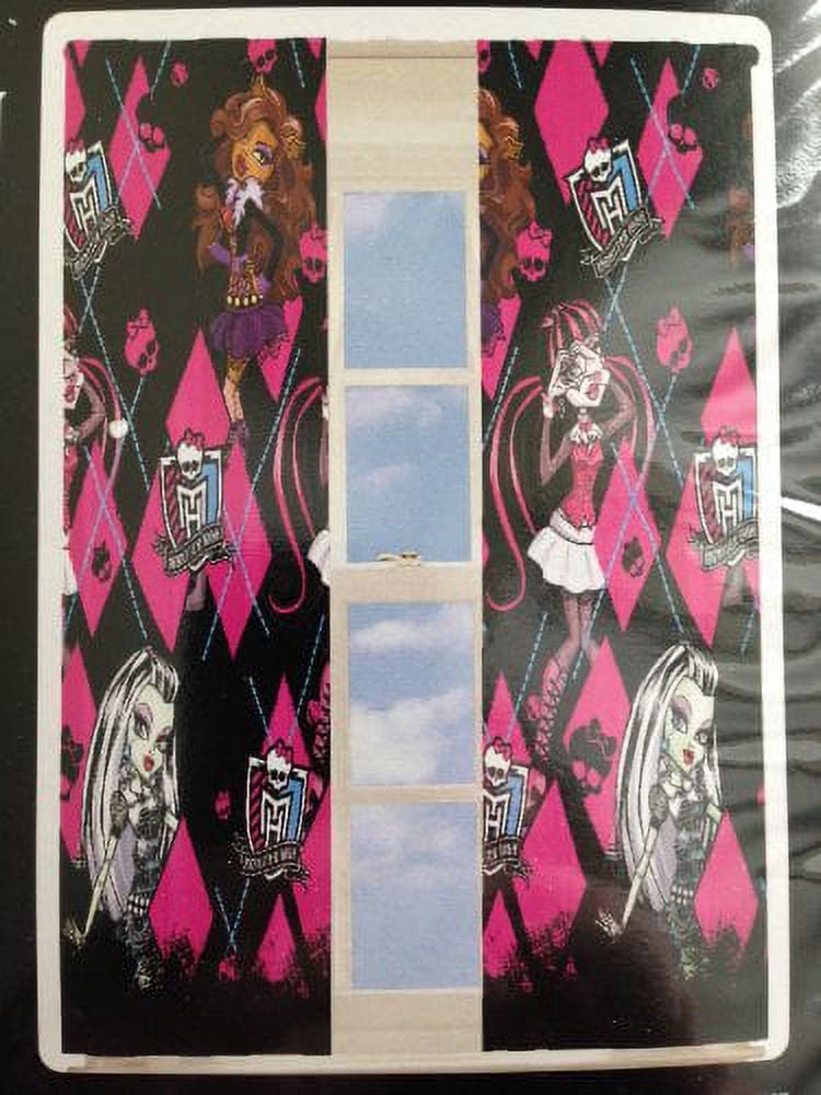 Monster High Room Darkening Blackout Drape (1 Panel) 42" x 63"