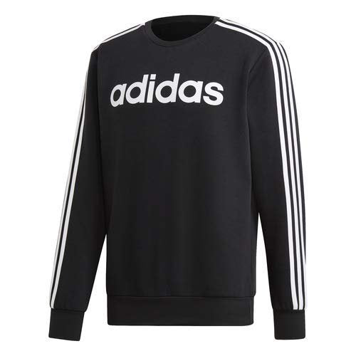 adidas Men's Essentials 3-stripes Fleece Crew Sweatshirt