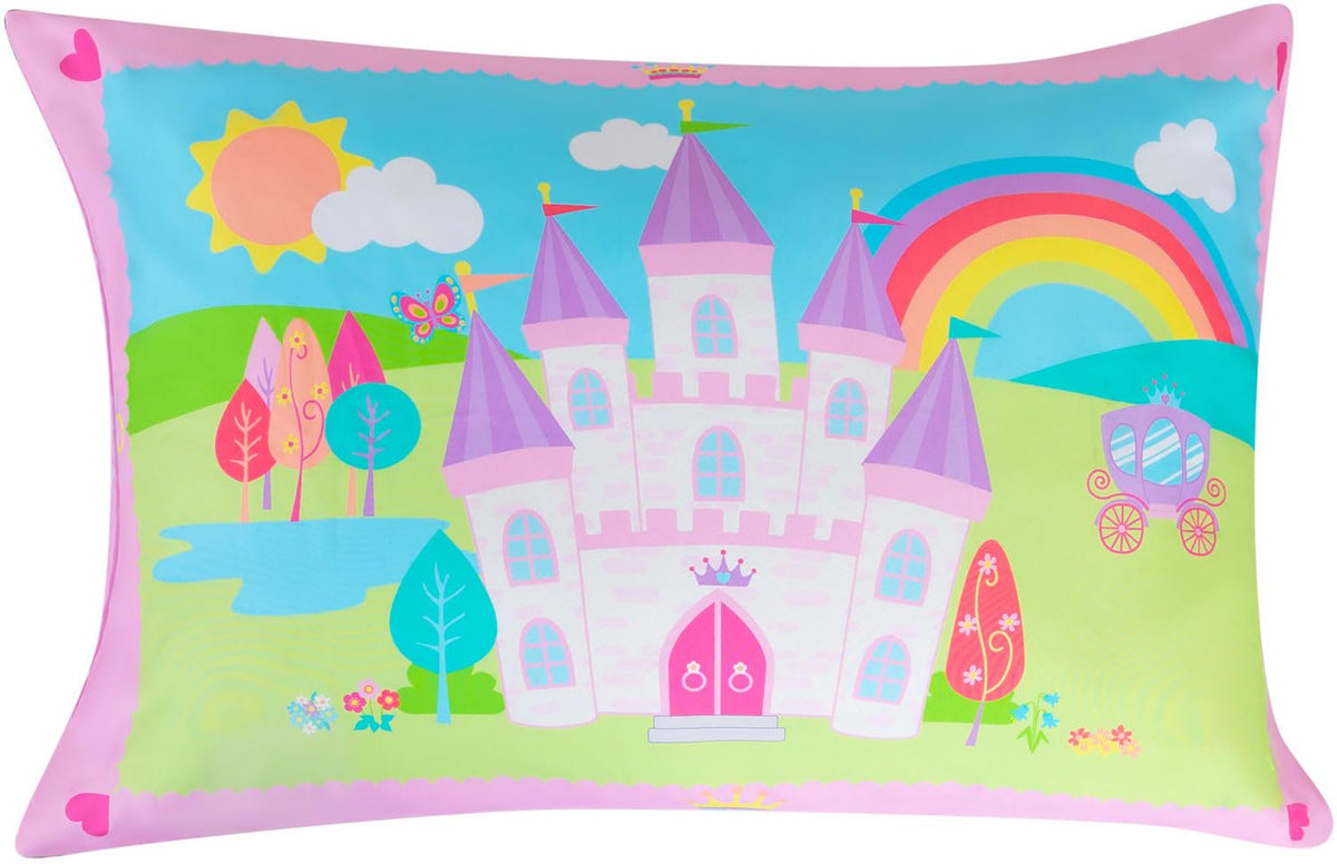 Todays Kids 2-Piece Unicorn Bedding Toddler Sheet Set - Breathable 100% Soft Brushed Microfiber Polyester, Standard Size Crib Sheet Set - Gentle on Delicate Skin - Fitted Toddler Sheets & Pillowcase