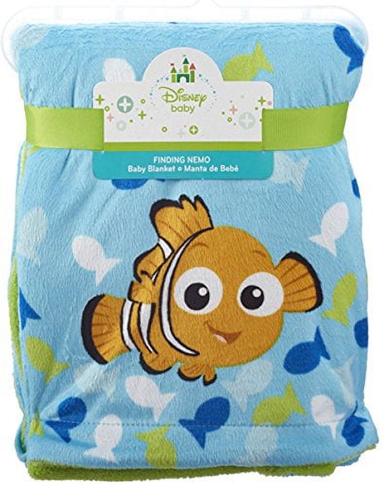 Disney Baby Nemo Printed Velboa Baby Blanket