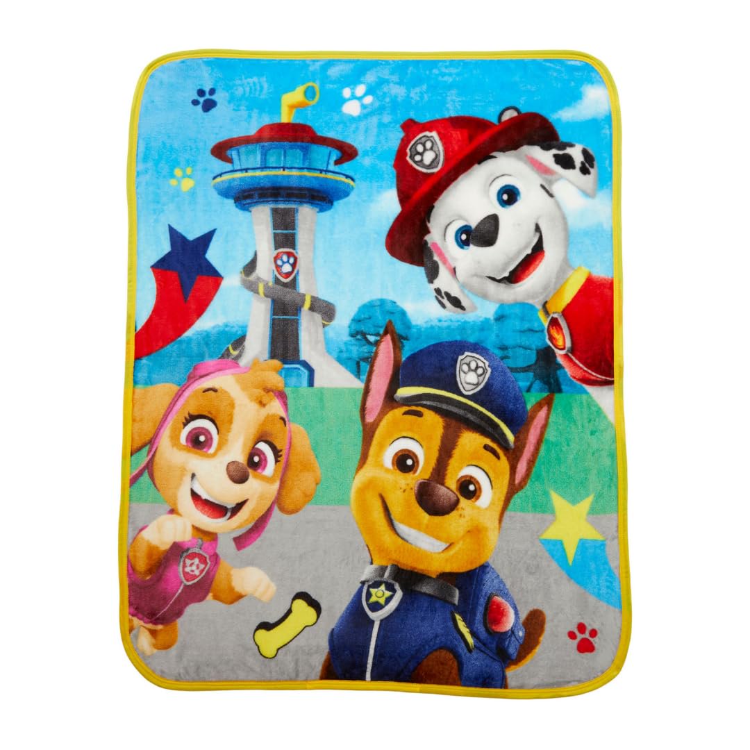 Franco Paw Patrol Kids Silk Touch Throw Blanket, 40 in x 50 in