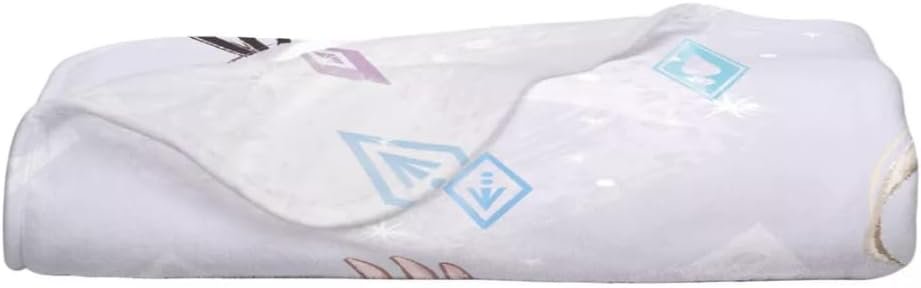 Disney Frozen 2 Plush Micro Raschel Blanket, 62 in x 90 in