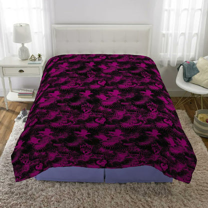 Disney Descendants 3 - 5 Piece Full Comforter and Sheet Set