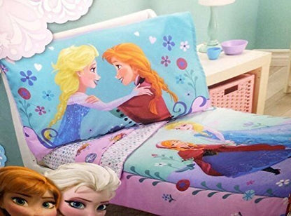 Disney- Frozen 4 Piece Toddler Bedding Set