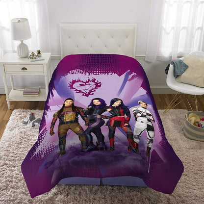 Franco Kids Bedding Disney Descendants 3 Twin/Full Reversible Comforter