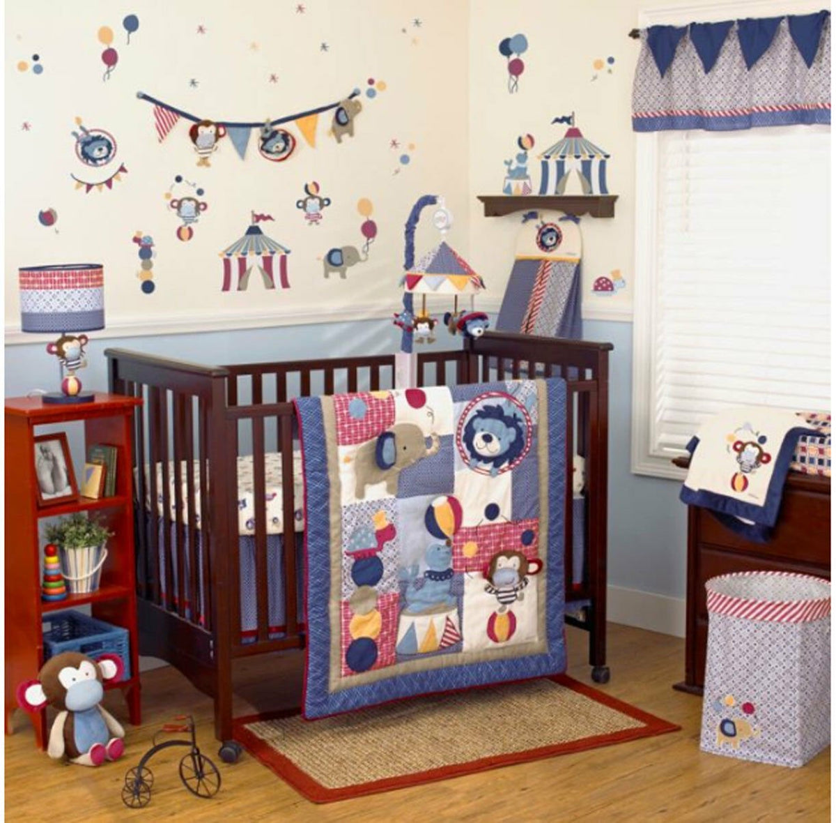 Cocalo Circus Act 4-piece Crib Bedding Set