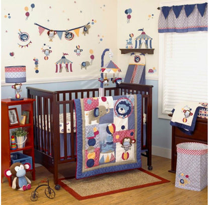 Cocalo Circus Act 4-piece Crib Bedding Set