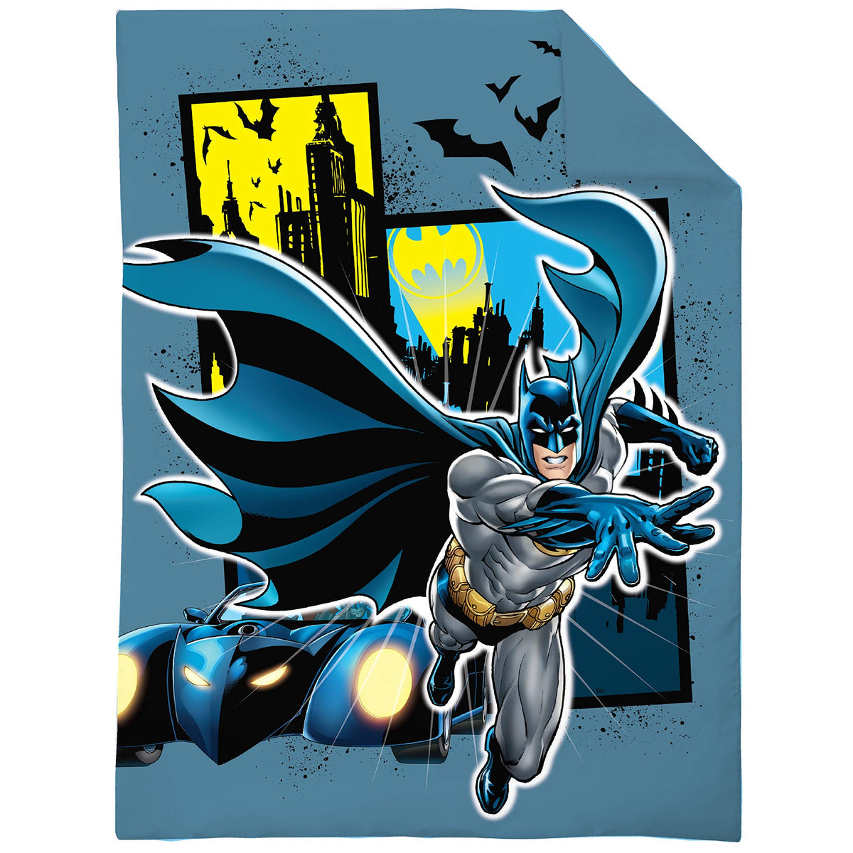 Batman 4 Piece Toddler Bedding Set