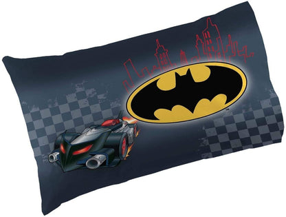 Franco Kids Batman Standard Size Reversible Pillowcase, 20" x 30"