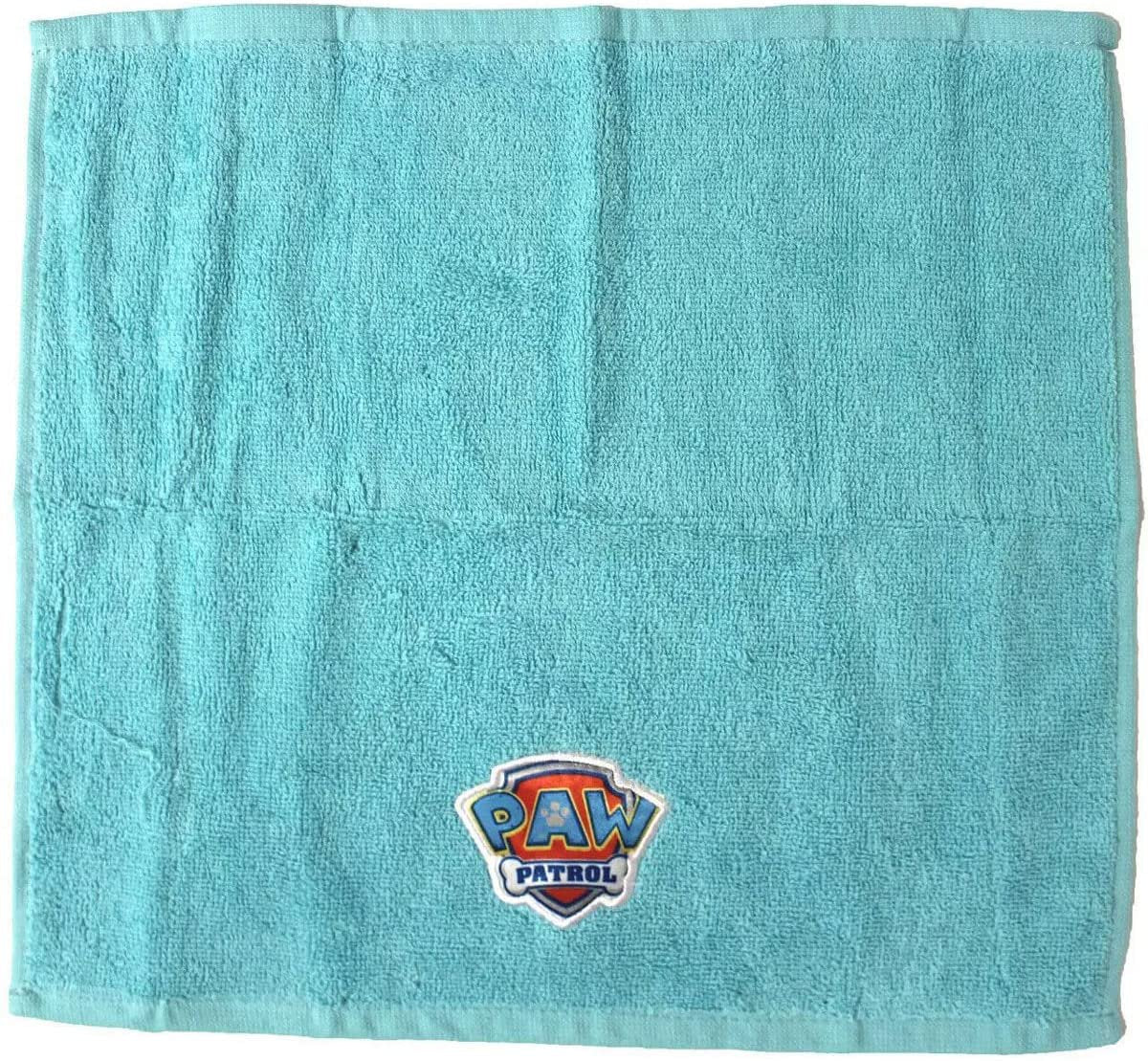 Paw Patrol Chase 2 Piece Kids Bath Set Mesh Hugger & Washcloth